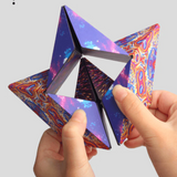 3D MAGIC SHAPESHIFTING CUBE :  CREATE  70+ DIFFERENT DESIGNS